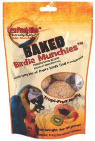 117852 Baked Birdie Munchies Tropi-Fruit Medley 4 oz