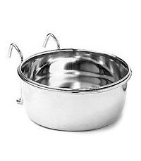 111834 Stainless Steel Dish with holder 20 oz
