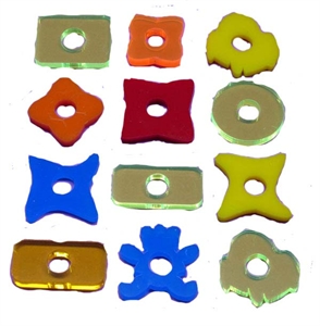Z360 Acrylic Beads 30 pack 1/4 inch hole
